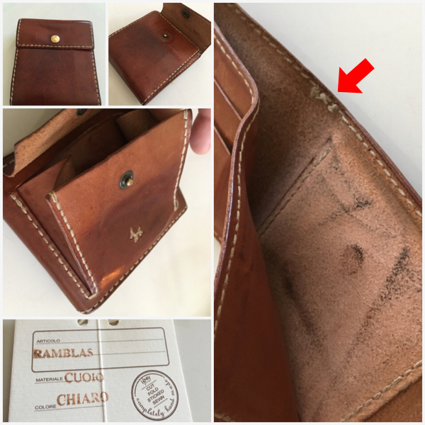 アンリークイール ランブラス HENRY CUIR 折財布 二つ折 三つ折 楽天