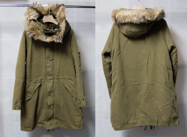 green 名作 モッズコート(現 HYKE) green(現ハイク)のミリタリーモッズ