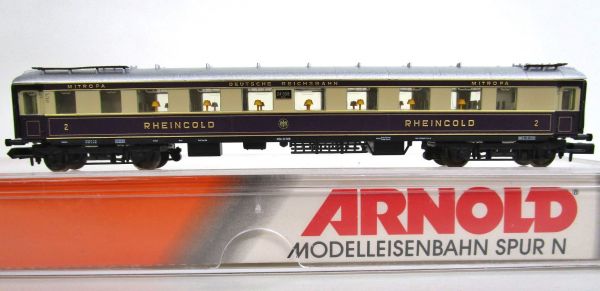 ALNOLD 3857 DRG violett/creme Salonwagen 2. Kl　アーノルド【A】oa012006