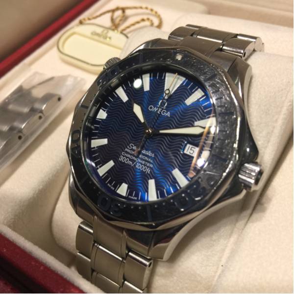 本物！送料無料！オメガシーマスタープロフェッショナル！メンズサイズ オートマチック！225580！