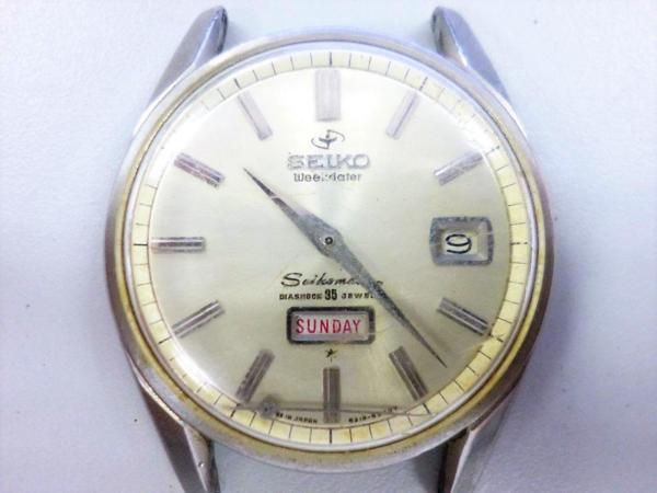 SEIKO セイコー WEEKDATER セイコーマチック 35石 自動巻き メンズ 
