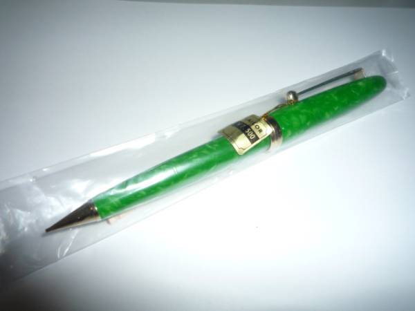 セーラー★セルロイドペンシル緑0.5ｍｍノック式 定価7500円廃番