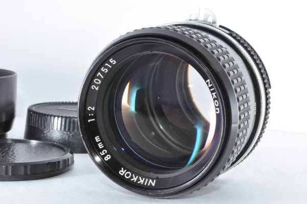 ★完動美品★Nikon ニコン Ai NIKKOR 85mm F2★銘玉★#2239