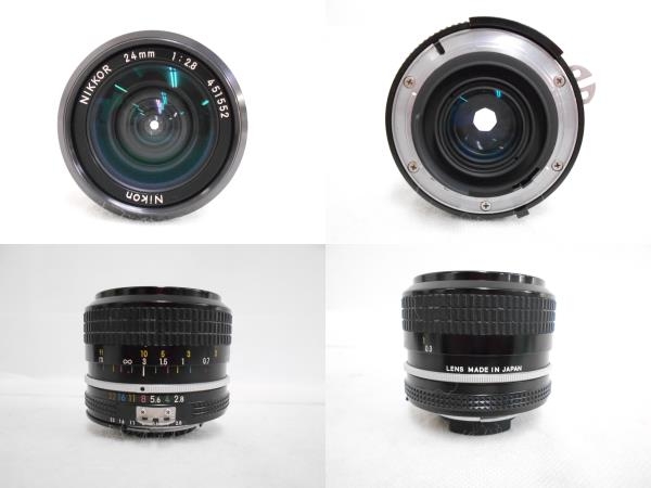 【美品】Nikon FM2 24mm F2.8 レンズ付 一眼レフカメラ 449 ジャンク Nikon FM2 Nikkor 24mm F2.8 カメラ レンズ N2291077 2026年