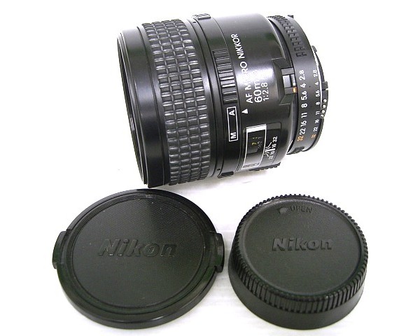 《大関質店》Nikon ニコン レンズ AF MICRO NIKKOR 60mm F2.8 D 中古