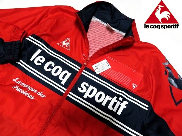 新品★ルコック le coq メンズ 撥水 防風 ウインドジャケット [M]1円~ ゴルフ