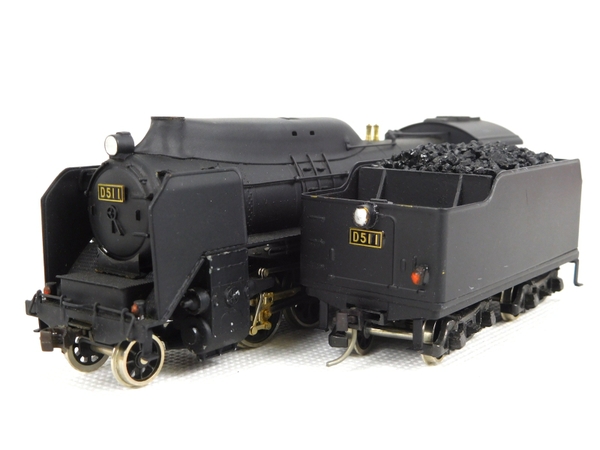 ジャンク アダチ D51 1 蒸気機関車 HO 鉄道模型 K2286020 アダチ