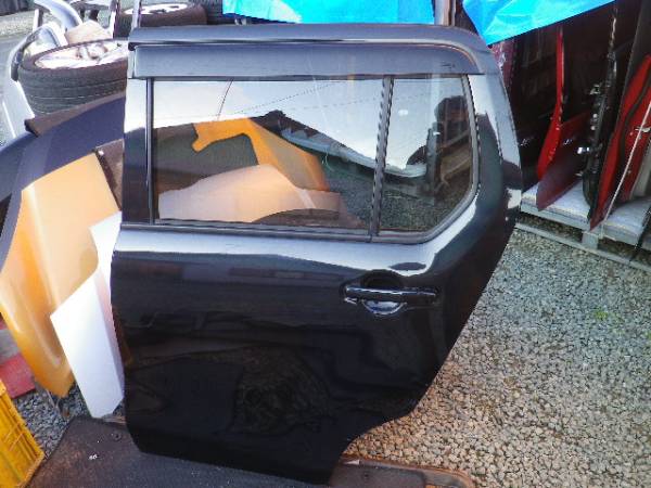 ワゴンR MH34S H26年 リア 左 ドア ポン付けOK ブラック ZJ3 補修ベース 送料無料