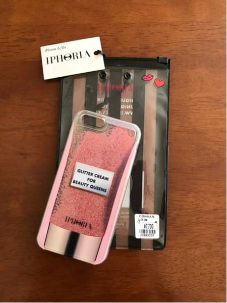 【正規店購入】アイフォリア IPHORIA グリッタークリーム リキッドケース / マツコ iPhone 6/6s 送料無料_2