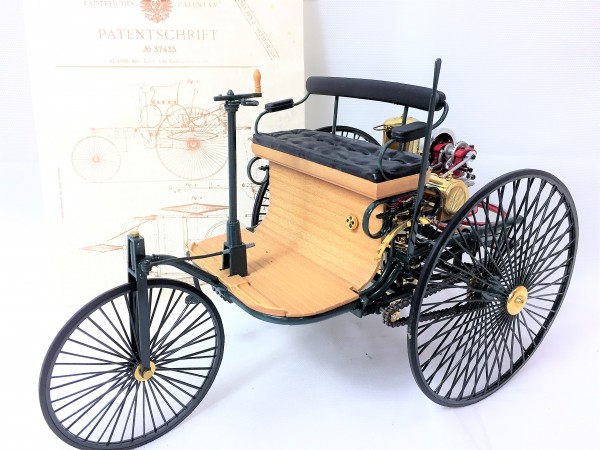 フランクリンミント ベンツ 三輪自動車 PATENTSCHRIFT ダイキャスト1/8
