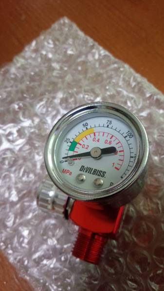 デビルビス　ＨＡＶ-503-B スプレーガンエアー圧メーター