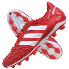 adidas サッカーシューズ　PATHIQE X　パティークX　26.5cm　【赤・新品】　3足セット