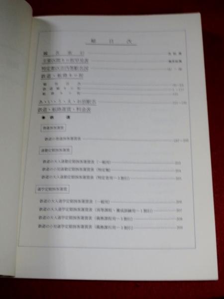 鉄道 日本国有鉄道 航路旅客運賃 料金算出表 日本国有鉄道旅客局