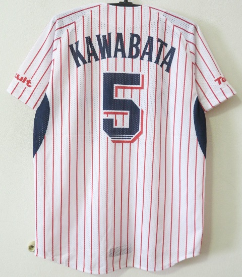 ZETT製 東京ヤクルトスワローズ レプリカユニフォーム＃5川端慎吾