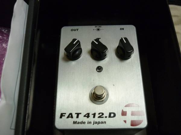 FAT 412.D FAT 412.D ギターエフェクター Made in Japan FAT 412.D ギター