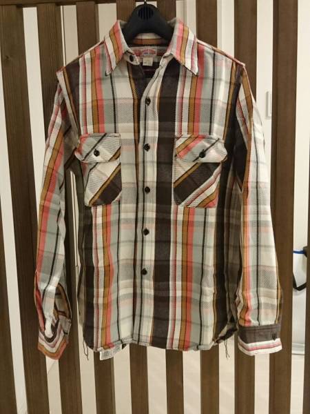 The REAL McCOYS・リアルマッコイズ チェックシャツ size:15 