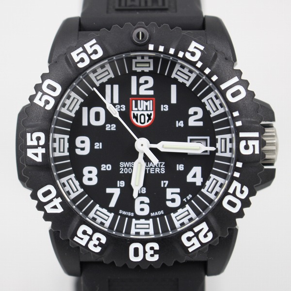 ルミノックス ネイビーシールズ カラーマーク メンズ クォーツ 3051【いおき質店】美品