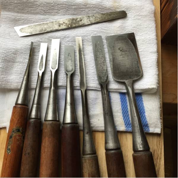 古い大工道具 ノミ 工具 大工 木工 古い大工道具 ノミ のみ 清忠 10 