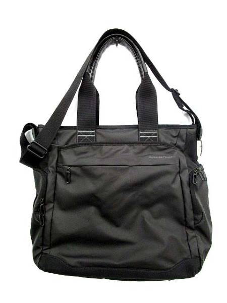 マンダリナダック バッグ ビジネス ハンド ショルダー 2WAY 黒