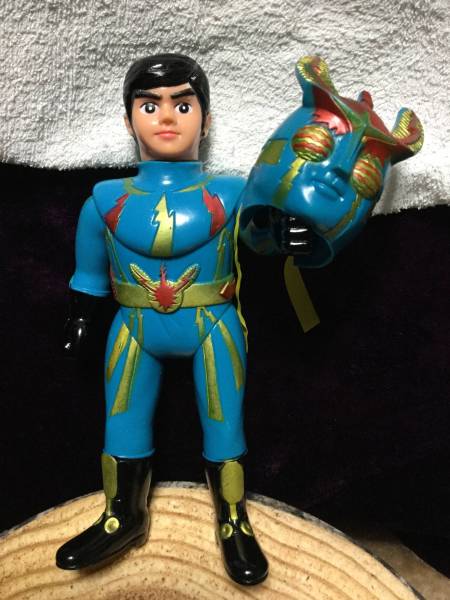 イナズマン ポピーイナズマン当時もの極美品 無版権 パチ