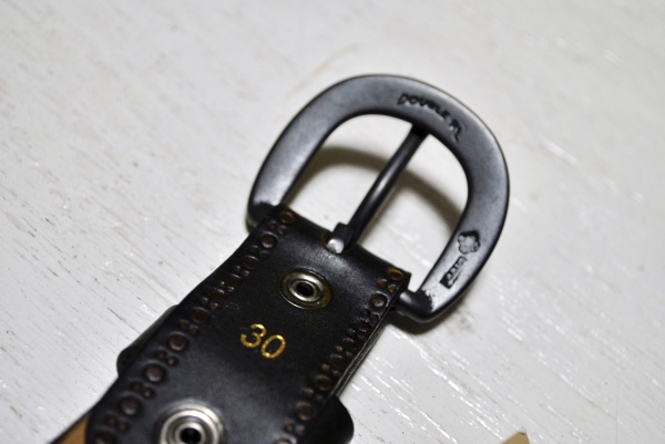 SALE★ダブルアールエル■レザーベルト RRL BE2100 黒 M(30)