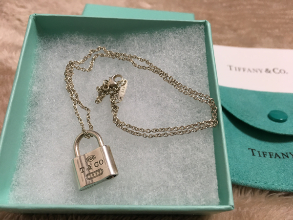 ティファニー☆1837ロック☆シルバーネックレス中古☆TIFFANY&Co.
