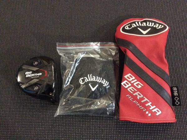 Callaway BIG BERTHA ALPHA 816 ◇◇ ヘッドのみ　ヘッドカバー、レンチ付き