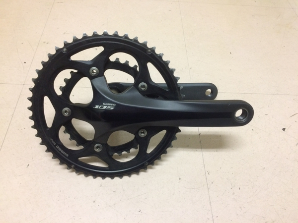 FC5750 コンパクトクランクセット 50/34t 170mm 105 中古品