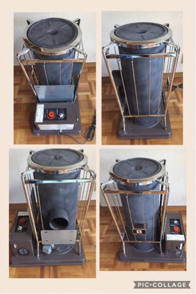 sunpot 半密閉式石油ストーブ 円筒形 KSH-5BS-K3 / 現状品 KSH-2BS-K3