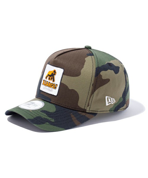 XLARGE NEWERA WALKING APE PATCHED SNAPBACK CAP エクストララージ ニューエラ キャップ カモ ジャスティンビーバー