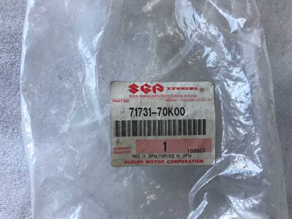 MH23SワゴンR純正 フロントバンパー ブラケット 71731-70K00(フロント