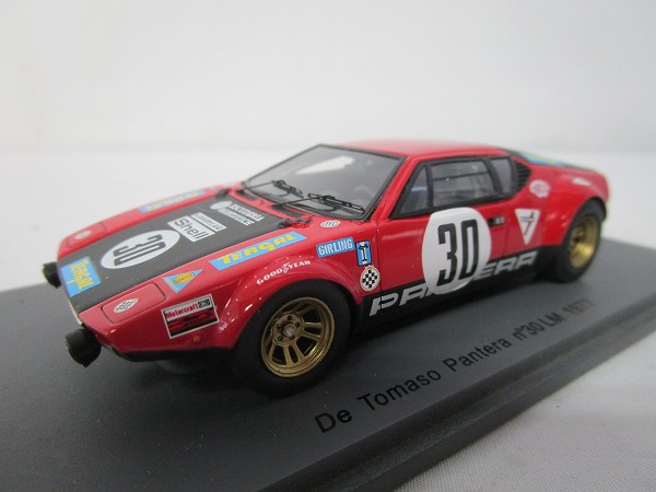 No190.ル・マン カーコレクション デトマソパンテーラ 1972 開封 スパーク 1/43 デトマソ パンテーラ ルマン 1972 #30/ミニカー