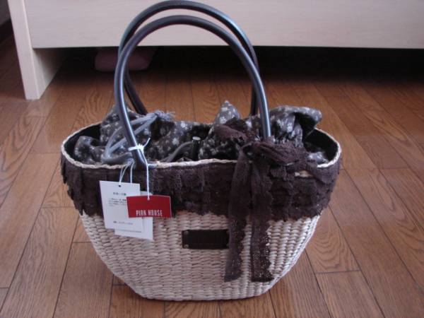★新品・タグ付き【ピンクハウス】かごバック★