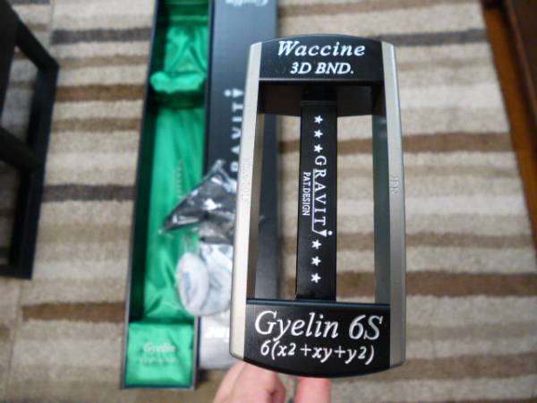 定価10万☆ワクチンコンポ GRAVITY☆Gyelin ギェリン パター☆6S 