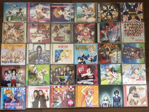 アニメ系CDをまとめて２２０枚大量出品