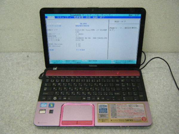 MB_M9030708M12 東芝 Satellite T552/58FRS Core i7 3610QM