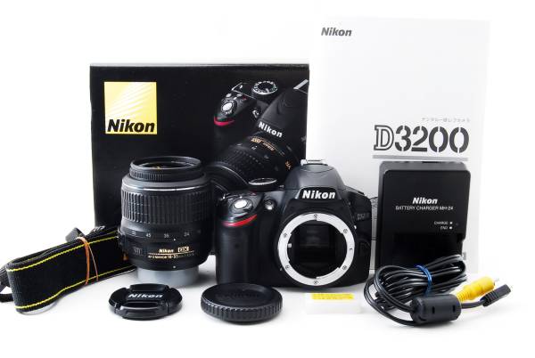 Nikon ニコン D3200 ズームレンズセット ★ 手ブレ補正 純正レンズ♪