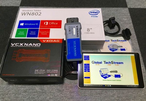【残り2セット】 タブレット診断機 TOYOTA＆LEXUS専用 OBD2 【VCX NANO】