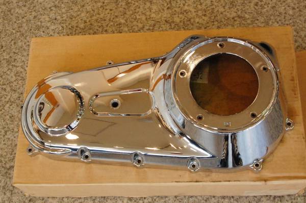 中古】ハーレー純正プライマリーカバー・クローム/60761-06