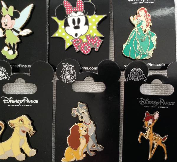 激レア☆WDW限定 ディズニー トレピン トレーディングバッチ