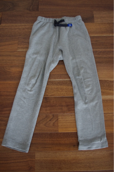 GRAMICCI×BEAMS×LOOPWHEELER ナロースウェットパンツ グレー M