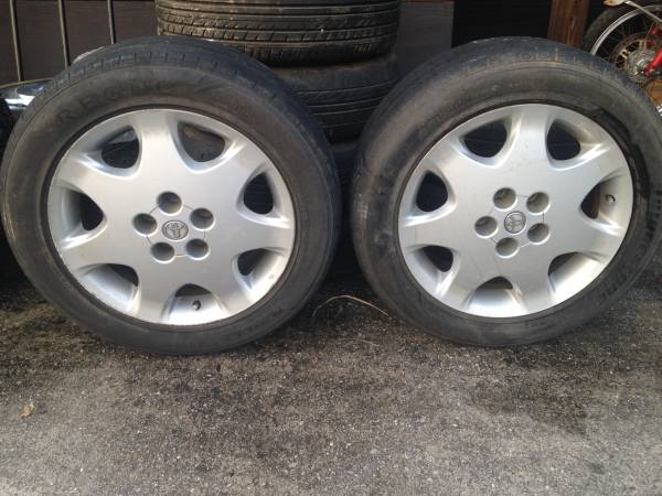 トヨタ純正　ホイール　タイヤサイズ225/55R17　4本