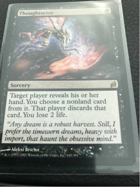 卸売り mtg 思考囲い 2枚セット 英語