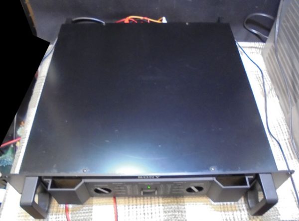 SONY MU-A200 2ch power amplifier パワーアンプ 音出し確認済み