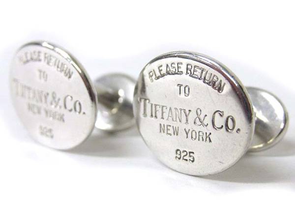 ティファニー TIFFANY & CO. カフス リターントゥ オーバルタグ