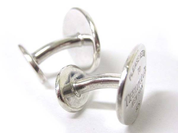ティファニー TIFFANY & CO. カフス リターントゥ オーバルタグ