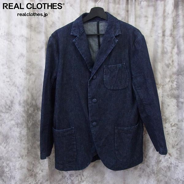 YAMANE/ヤマネ EVISU 3Bデニムテーラードジャケット インディゴ/40
