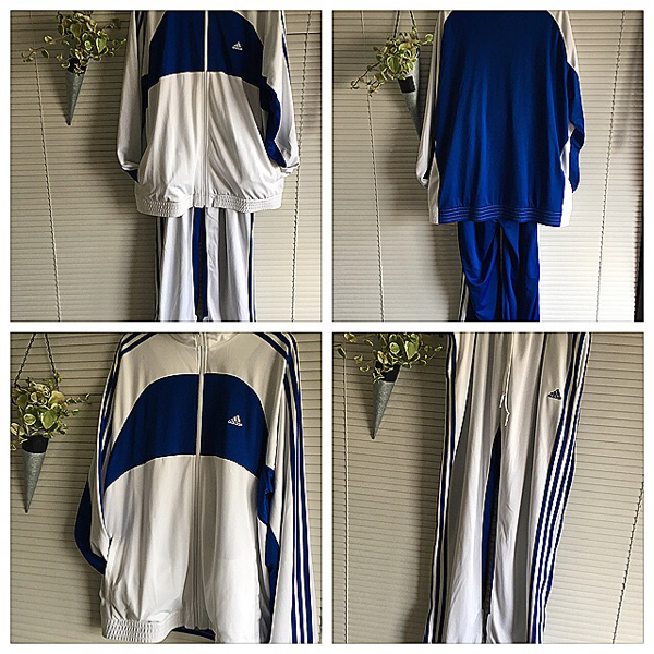 adidas セットアップ 上下 CLIMACOOL 日本未発売 ジャージ 3本ライン