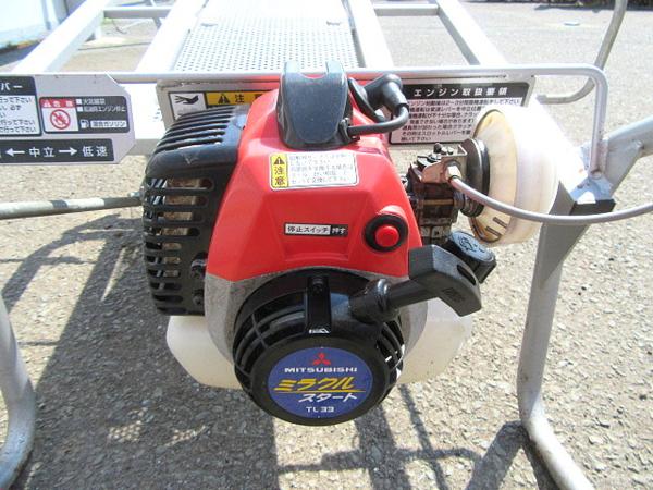 農機具□クローラー運搬車□三菱□くろ助□シングルクローラー・再塗装