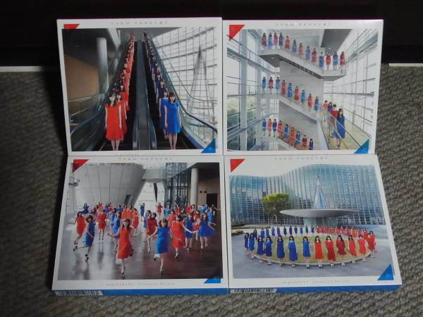 乃木坂46 それぞれの椅子 CD+DVD typeABCD 4枚セット